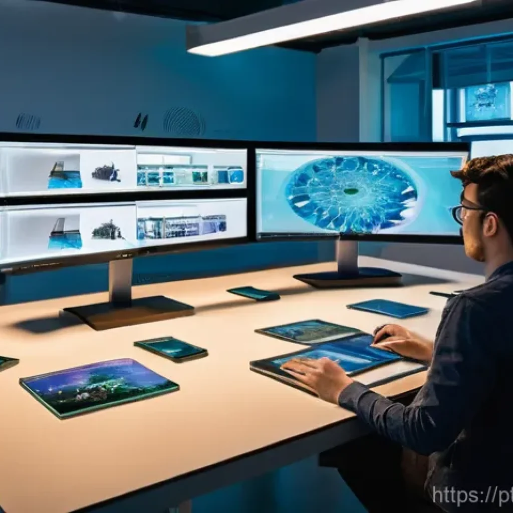 애니메이션 기획사와 학계의 협력 사례 - **Prompt 1: The Innovation Hub - University Animation Lab**
    "A vibrant, modern university animat...