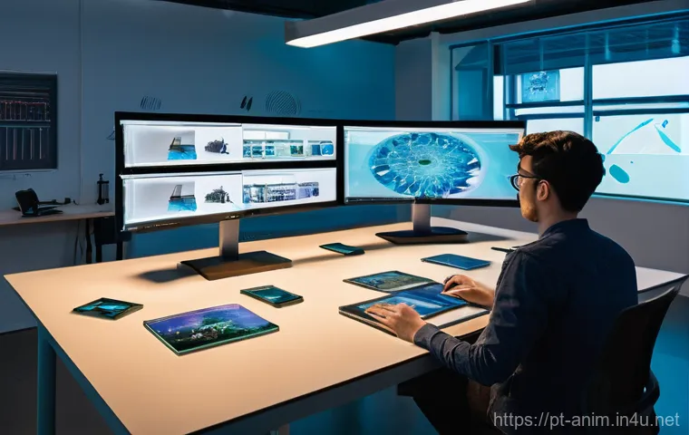 애니메이션 기획사와 학계의 협력 사례 - **Prompt 1: The Innovation Hub - University Animation Lab**
    "A vibrant, modern university animat...