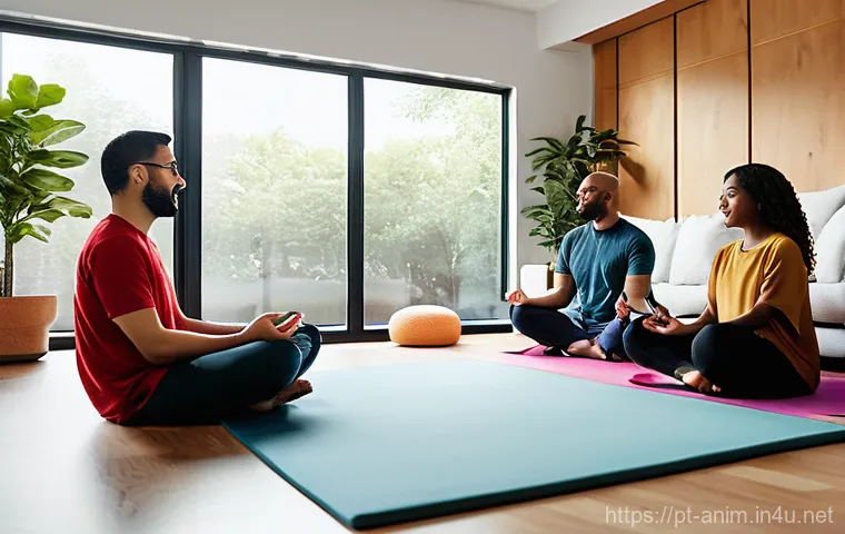 애니메이션 기획사의 리더십 역할 - **Prompt: "The Artist's AI Assistant"**

    "A dynamic, medium shot showcasing a focused male or fe...
