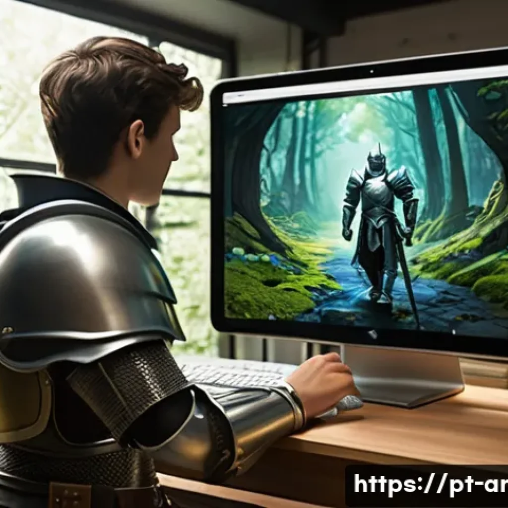 애니메이션 기획에서의 최신 기술 활용 - **Prompt:** "A vibrant, modern animation studio bustling with activity. A diverse team of male and f...