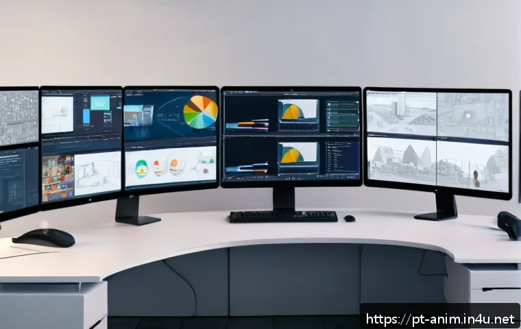 애니메이션 기획사에서의 경력 개발 - A modern animation studio workspace featuring a diverse team of young professionals collaborating ar...
